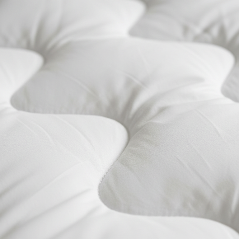 Balta dygsniuota antklodė