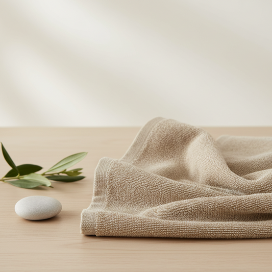 Rankšluostis Lotus Beige