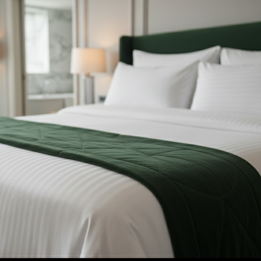 Satino patalynė 1cm juostelėmis